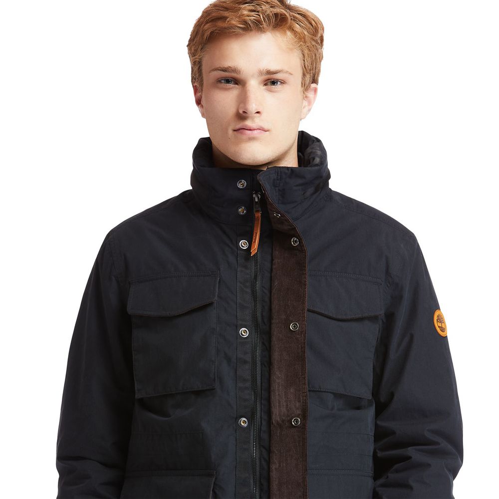 Chaquetas Timberland Argentina Hombre - Snowdon Peak 3-In-1 M65 Waterproof - Negras - VQRMUJ-912